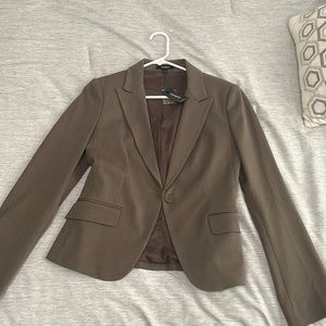 Express suit jacket brown